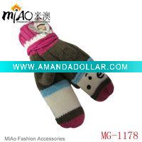 winter fingerless gloves(MG-1178)