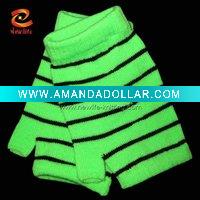 Wholesale neon glove,neon fingerless glove,striped neon glove NLNP(125)