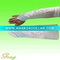 Wholesale Fashion Satin Gloves With Fingerless