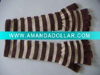 knitted Open finger gloves