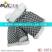 knitted fingerless gloves(MG-1074)