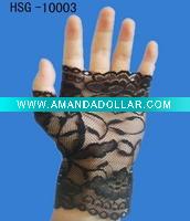 Wholesale fingerless lace gloves wedding gloves