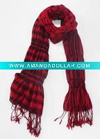 Wholesale new fashion cotton knitted scarf