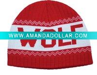 Jacquard beanie