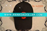 Wholesale 100% cotton embroidery baseball cap-BC0324