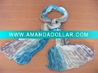 wrinkled scarf