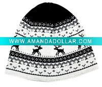 Jacquard beanie