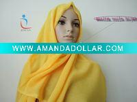 100% polyester spun voile fabric