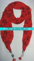Wholesale scarf with beads in fashion accessories