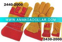 Wholesale economy leather winter gloves