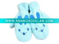 Wholesale plush glove winter glove