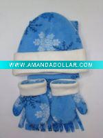 Wholesale Kids winter hat glove scarf