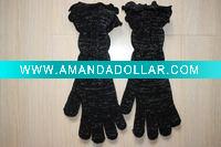 lady's long knit glove