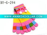 acrylic lady gloves