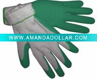 latex coated gloves