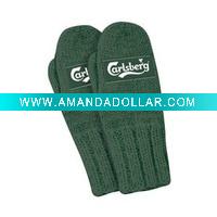 Wholesale fashion design knitted glove,weave gloves