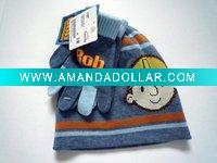 Winter hat and gloves