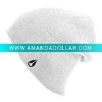 100% Acrylic Knitted Beanie Cap