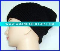 Wholesale knitted snow beanie hats