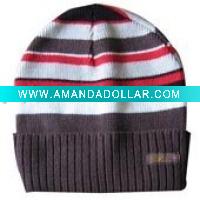 Wholesale 100% acrylic knitted hats