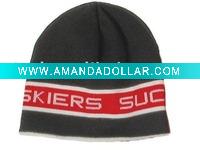 Wholesale 2011 embroidey knitting hat