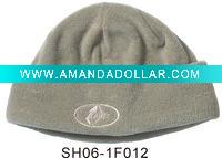Wholesale promotional embroidery fleece hat
