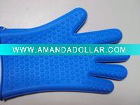 Functional silicone mitten for kitchen