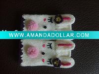 Acrylic Rabbit Mitten
