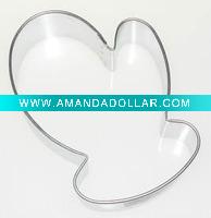 Wholesale Christmas Mitten Comfort Grip Cookie Cutter/ / Cake cutter