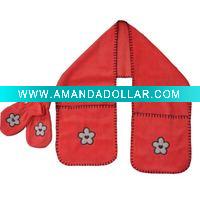 polyester scarf set