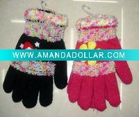 rubber printed lady's glove
