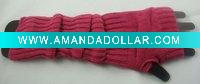 Wholesale fashion ladies lengthen knitted glove