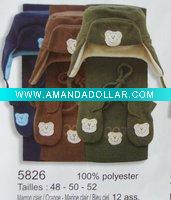 baby hat+scarf+mitten