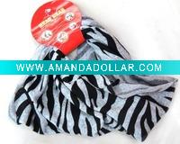 Wholesale Zebra hairband/headband/hair accessory/multifunction headband