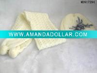 Wholesale winter scarves and caps