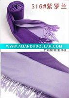 Wholesale Stylish winter pashmina scarves violet