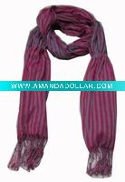 Wholesale fashion winter fringed scarf A0012 cheap