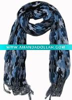 Wholesale hot sale promotion gift ladies polyester scarf from china A0005