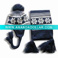 Wholesale Winter knit scarf