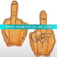 Wholesale Inflatable "Middle Finger" Hands - Sports Fans