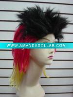 Wholesale Football and Sports fan hair wig