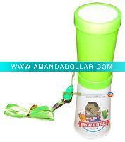 Promotion green sports fan plastic horn