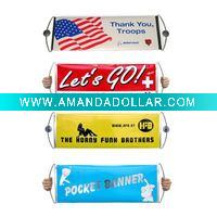 Sports advertising scrolling pet fan banner