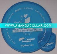 folding polyester fan/foldable fan/Folding hat/round fan