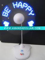 Wholesale USB Flashing fan