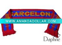 Wholesale Barcelona sports fan scarf