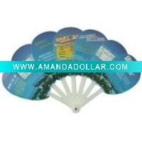 Wholesale new style plastic gift fan for good quality