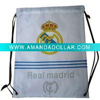 Wholesale Football club sports fans sling soft backpack bag