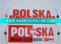 PET fan banners