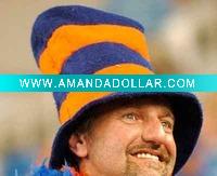 Wholesale Football Supporter Hat_Soccer Supporter Hat_Sport Fan Hat_Sports Fan Hat_Felt Fan Hat